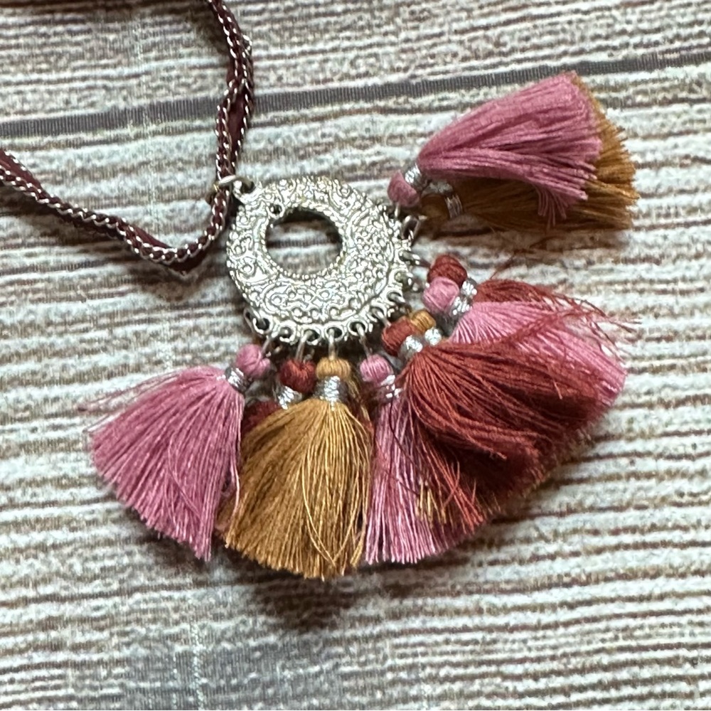 Chan Luu Tassel Necklace
